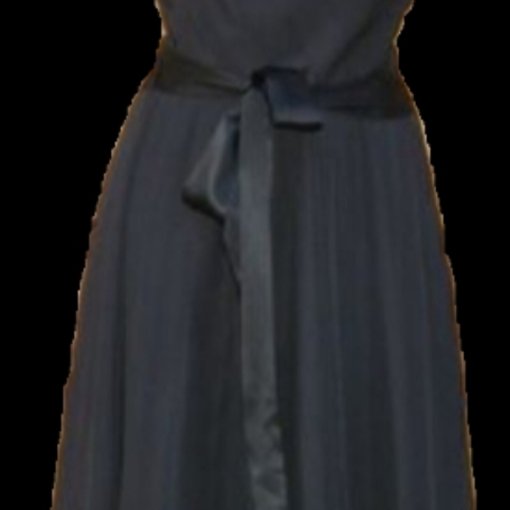 Linda Allard For Ellen Tracy Silk Midi Dress - Picture 3 of 10